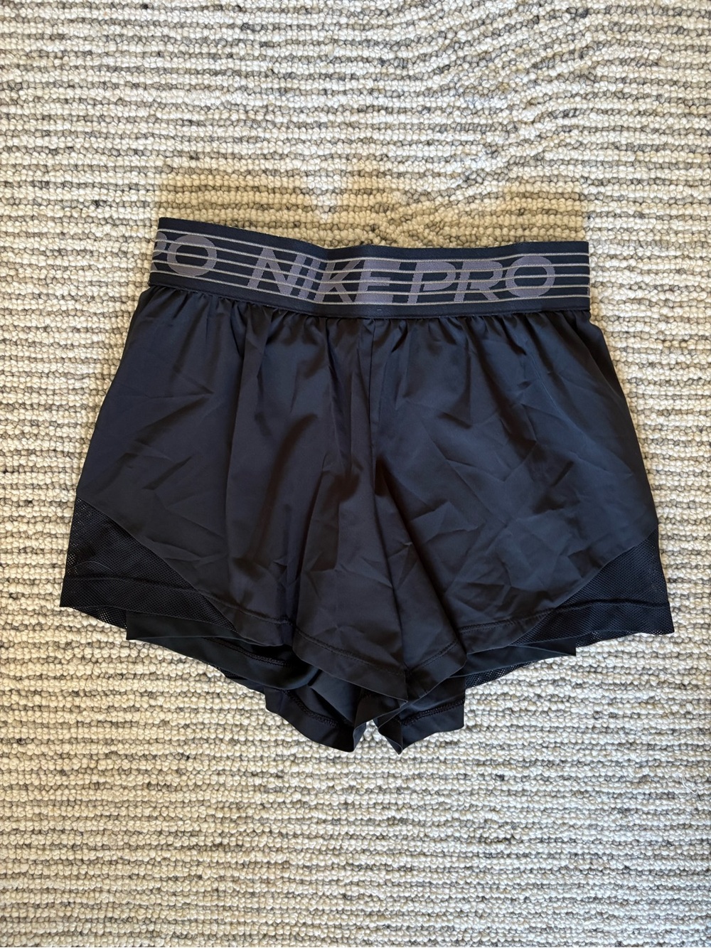 Nike Pro Dri-Fit Black Athletic Shorts